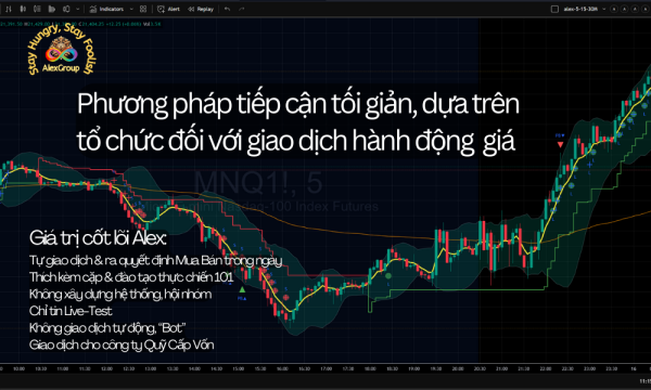 Phương pháp tiếp cận tối giản, dựa trên tổ chức đối với giao dịch hành động giá